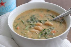 White Bean Soup with Kale